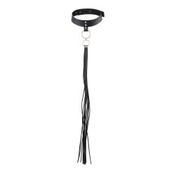 Maze Tassel Choker Black