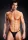 Microf. Thong w. Metal Rings Black S/M