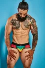 C4M-Mixed Jockstrap-Rainbow-L