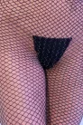 CR 4309 O/S 2 pairs Fishnet pantyhose