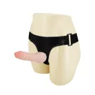 Ultra Cyberskin Strap-on Penis Flesh