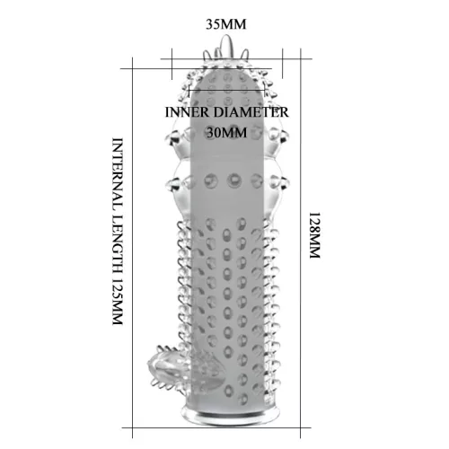 Penis Sleeve Clear 1