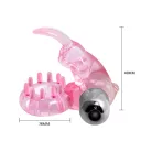 Cock Ring With Bullet Vibrator Pink 1