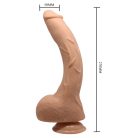 Beautiful Jack 10,6 " Vibrating Dildo