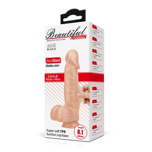 Beautiful Catoblepas 8,1 " Dildo Flesh