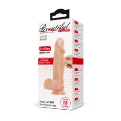 Beautiful Zebulon 7,6 " Dildo Flesh