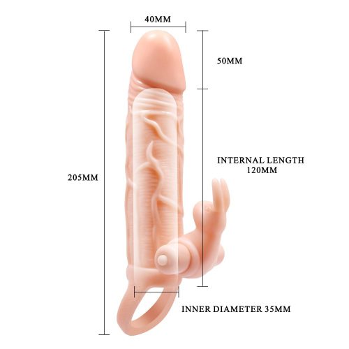 Pretty Love Brave Man Vibrating Penis Sleeve