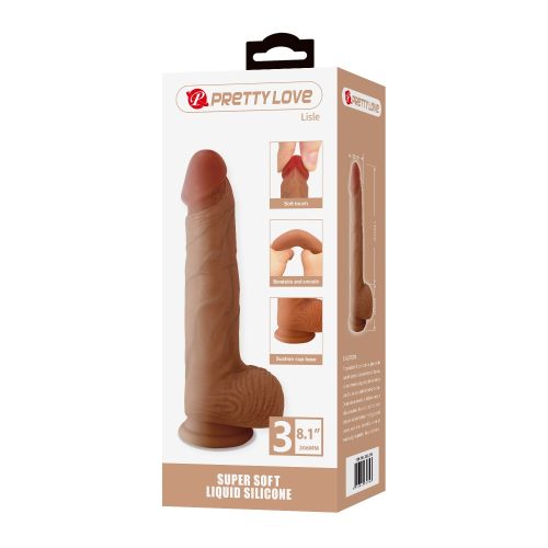Pretty Love Lisle 8.1" Dildo