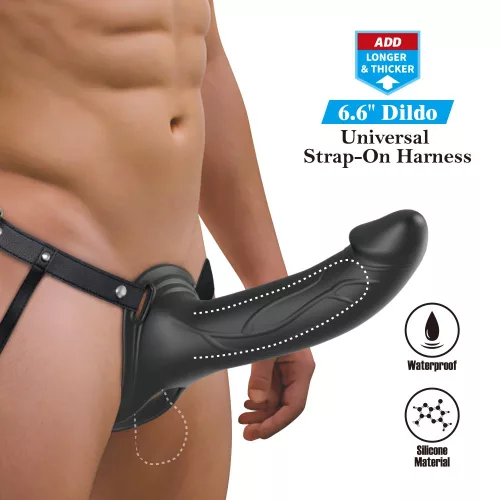 Pretty Love Landon Harness Briefs Black