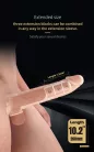 Pretty Love Extension Penis Sleeve 10,2" Flesh