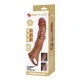 Pretty Love Extension Penis Sleeve 11" Brown