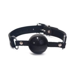 Silicone Ball Gag Black