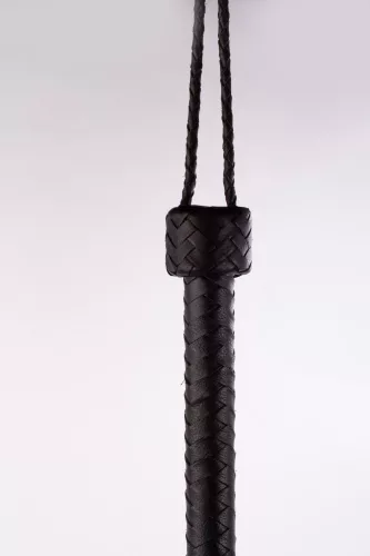Softy Handle Calf Leather Tails Black