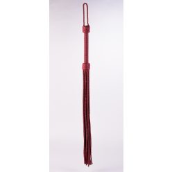 Kid Handle Kid Leather Braided Tails Pink_B15O25_3