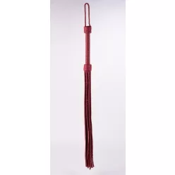 Kid Handle Kid Leather Braided Tails Pink