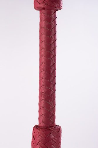 Kid Handle Kid Leather Braided Tails Pink_B15O25_3