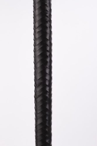 28" Kid Leather 9 Tails Flogger Black_B15O25_3