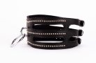 Designer Traingo Collar Made in Calf Softy Leather Black