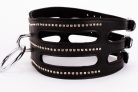 Designer Traingo Collar Made in Calf Softy Leather Black