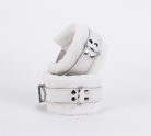 Handcuff Design Made in Calf Softy Leather White