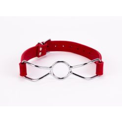   Calf Softy Leather Top and Lamb Leather Padding with Stainless Steel Mouth Piece Red