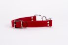 Calf Softy Leather Top and Lamb Leather Padding with Stainless Steel Mouth Piece Red