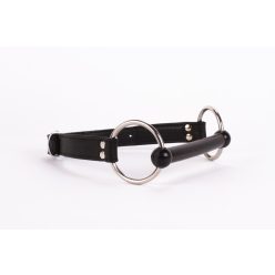  Calf Softy Leather Top and Lamb Leather padding with Silicone Mouth Piece Black