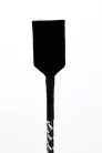 Leather Stick with Neon Strip and Nubuck Leather Top White
