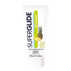 HOT Superglide lubricant waterbased - PINEAPPLE 75 ml