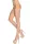 SHEER SUSPENDER PANTYHOSE O/S NUDE