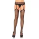 729020 FISHNET STOCKING O/S BLK