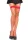Fence Net Thigh Highs - RED - O/S - HOSIERY