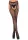 Fishnet suspender hose, black, O/S