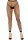 Industrial Net footless tights O/S - black