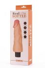 7" Real Softee Vibrating Dildo  1