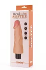 7" Real Softee Vibrating Dildo  1