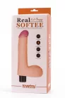 8" Real Softee Vibrating Dildo 4