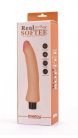 9" Real Softee Vibrating Dildo  5