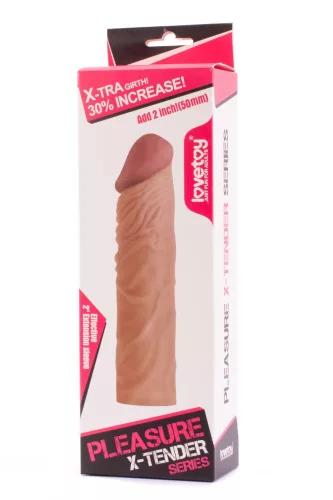 Pleasure X-Tender Penis Sleeve Flesh 3