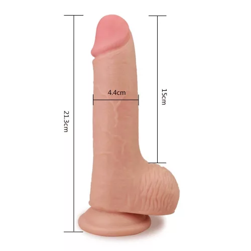7.5" Skinlike Soft Dong