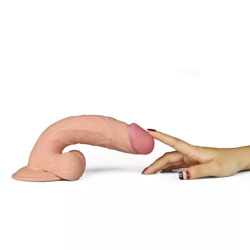 9" The Ultra Soft Dude - Vibrating Flesh