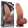 10" Dual-layered Silicone Nature Cock Brown_B0O50_3