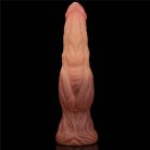 9.5'' Dual layered Liquid Silicone Nature Cock_B0O50_3