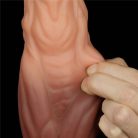 9.5'' Dual layered Liquid Silicone Nature Cock_B0O50_3