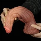 9.5'' Dual layered Liquid Silicone Nature Cock_B0O50_3