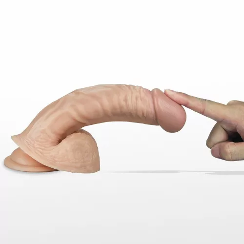 8.5" Real Extreme Vibrating Dildo