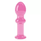 4.5" Glass Romance Pink