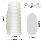 Vibrating Spiral Knights Ring (White) IV