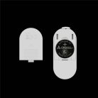 Vibrating Silk Knights Ring with Scrotum Sleeve (White) III