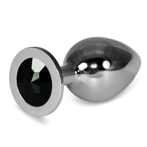 Rosebud Classic Metal Plug L Black_B15O50_3